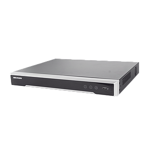 NVR 8 Megapixel (4K) / 8 canales IP / 8 Puertos PoE+ / 2 Bahías de Disco Duro / Switch PoE 300 mts / HDMI en 4K