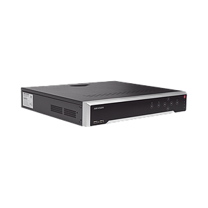 NVR 8 Megapixel (4K) / 32 canales IP / 16 Puertos PoE+ / 4 Bahías de Disco Duro / Switch PoE 300 mts / HDMI en 4K