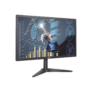 Monitor Retro-iluminación W-LED de 21.5", Resolución 1920 x 1080 Pixeles con Entradas de Video HDMI/VGA. Panel IPS