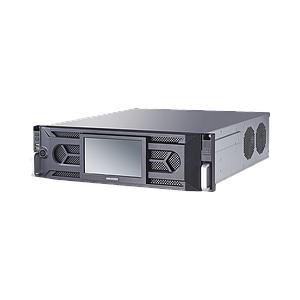 NVR 12 Megapixel (4K) / 64 Canales IP / 16 Bahías de Disco Duro / 4 Tarjetas de Red / Soporta RAID con Hot Swap / HDMI en 4K