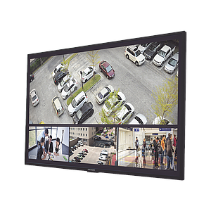 Monitor LED Full HD de 43" / Ideal para Videovigilancia / Uso 24-7 / Entrada HDMI-VGA / Compatible con Montaje VESA