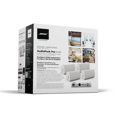 [AUDIO-PACK-PRO-S4W] BOSE PROFESSIONAL AUDIO-PACK-PRO-S4W