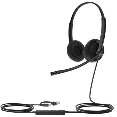 [UH34-LITE-DUAL-TEAMS-USB-C/A] YEALINK UH34-LITE-DUAL-TEAMS-USB-C/A