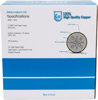 [PRO-CAT-6-EXT-LITE] LINKEDPRO BY EPCOM PRO-CAT-6-EXT-LITE