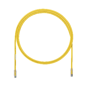 Cable de Parcheo UTP, Cat6A, 24 AWG, CM, Color Amarillo, 5ft