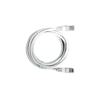 Cable de Parcheo UTP Cat5e - 3 m - Blanco