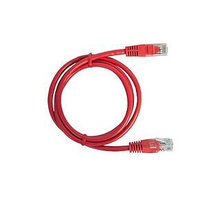 Cable de Parcheo UTP Cat5e - 3.0m. - Rojo