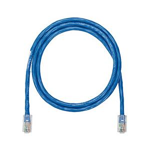 Cable de parcheo UTP Categoría 5e, con plug modular en cada extremo - 4.3 m. - Azul