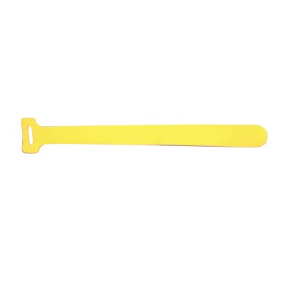 Cincho de contacto,  color amarillo, 150 x 12mm (5pzs) (4300-02022)