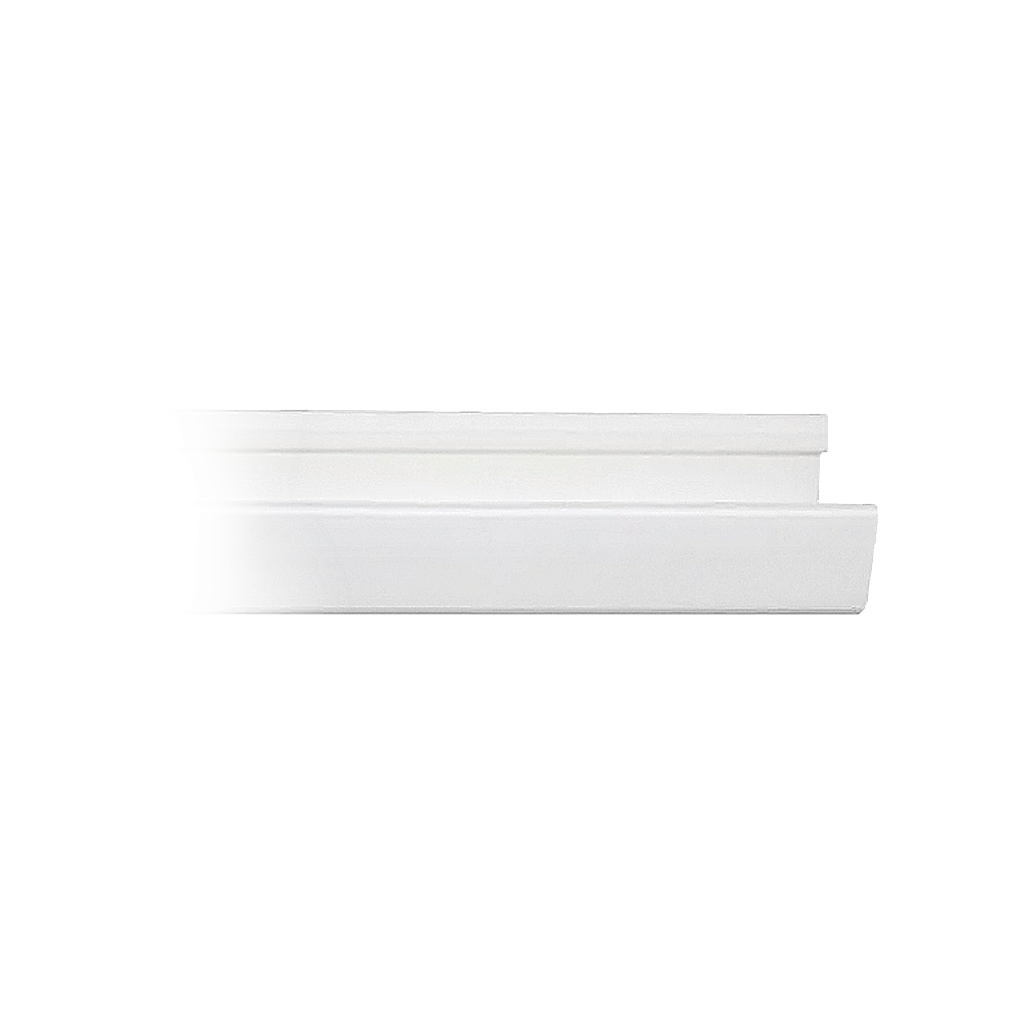 Canaleta blanca de PVC auto extinguible, con 2 plataformas, 4 cinthos TH 190, 2 thornillos 10 x 1 1/2&amp;rdquo;, 2 thorquetes TP2X. (9001-01250)