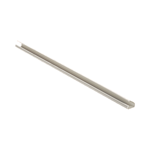 Canaleta LD5 de PVC rígido, con cinta adhesiva para instalación sin herramientas, 26 x 15 x 1828.8 mm, Color Blanco Mate