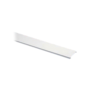 Cubierta para canaleta T-70, de PVC rígido, 70.1 x 9.1 x 2400 mm, Color Blanco Mate
