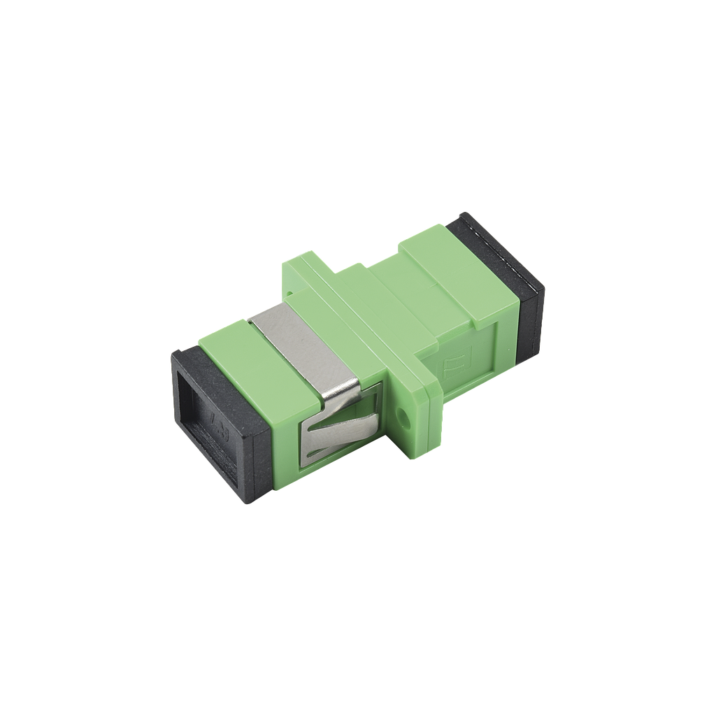 Módulo acoplador de fibra óptica simplex SC/APC a SC/APC para fibra Monomodo