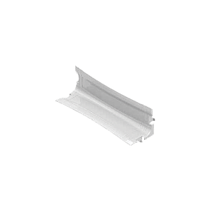 Mini curva vertical interna color blanco para canaleta THR40