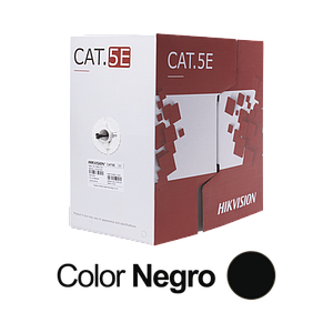 Bobina de Cable UTP /  Cat 5e / 24 AWG / 305 mts / Uso Exterior / 100% Cobre
