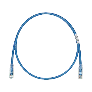 Cable de Parcheo TX6, UTP Cat6, 24 AWG, CM/LSZH, Color Azul, 10ft