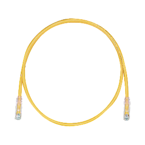 Cable de Parcheo TX6, UTP Cat6, 24 AWG, CM/LSZH, Color Amarillo, 10ft