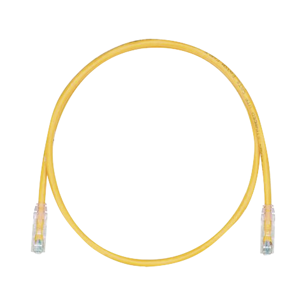 Cable de Parcheo TX6, UTP Cat6, 24 AWG, CM/LSZH, Color Amarillo, 10ft