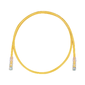 Cable de Parcheo TX6, UTP Cat6, 24 AWG, CM/LSZH, Color Amarillo, 3ft