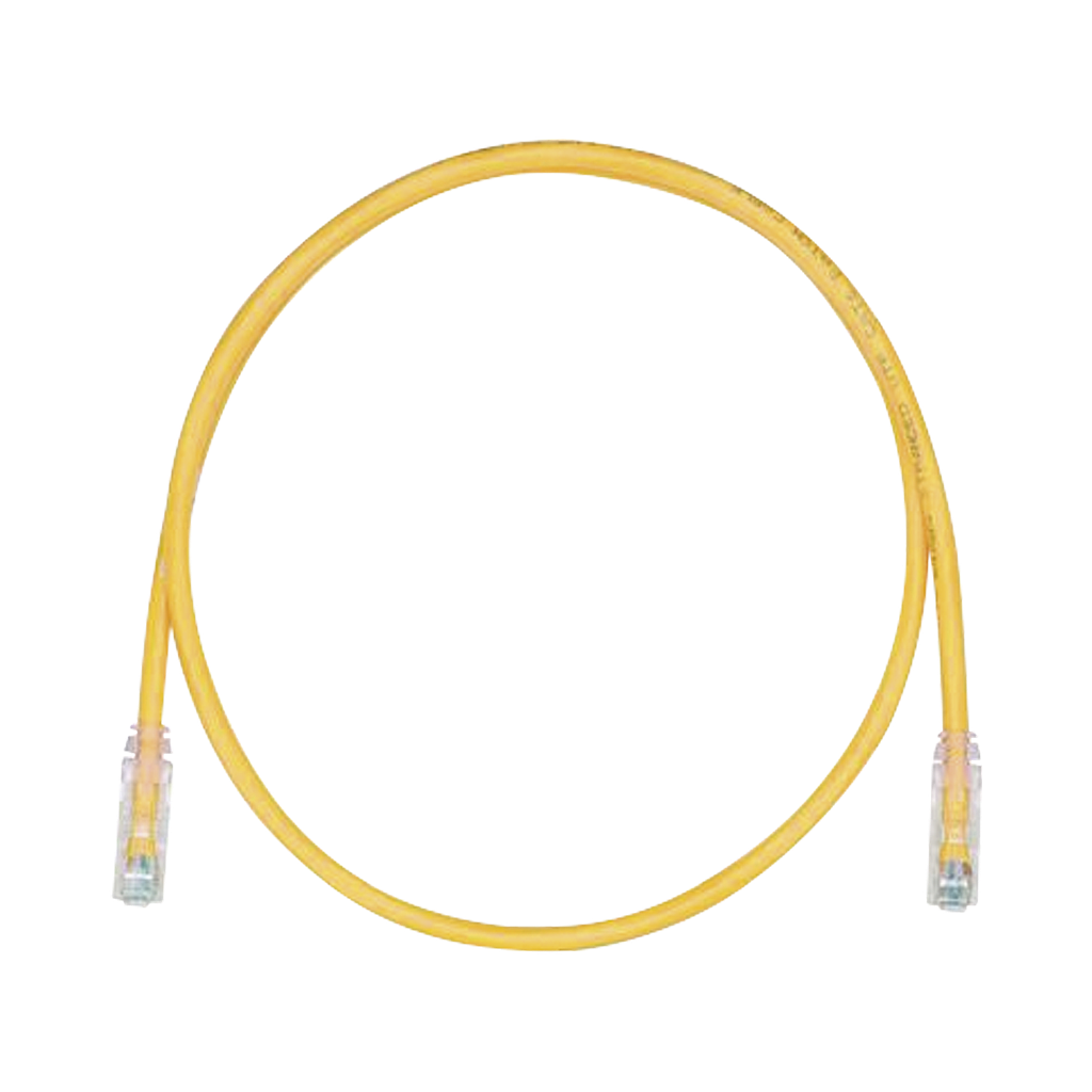 Cable de Parcheo TX6, UTP Cat6, 24 AWG, CM/LSZH, Color Amarillo, 3ft