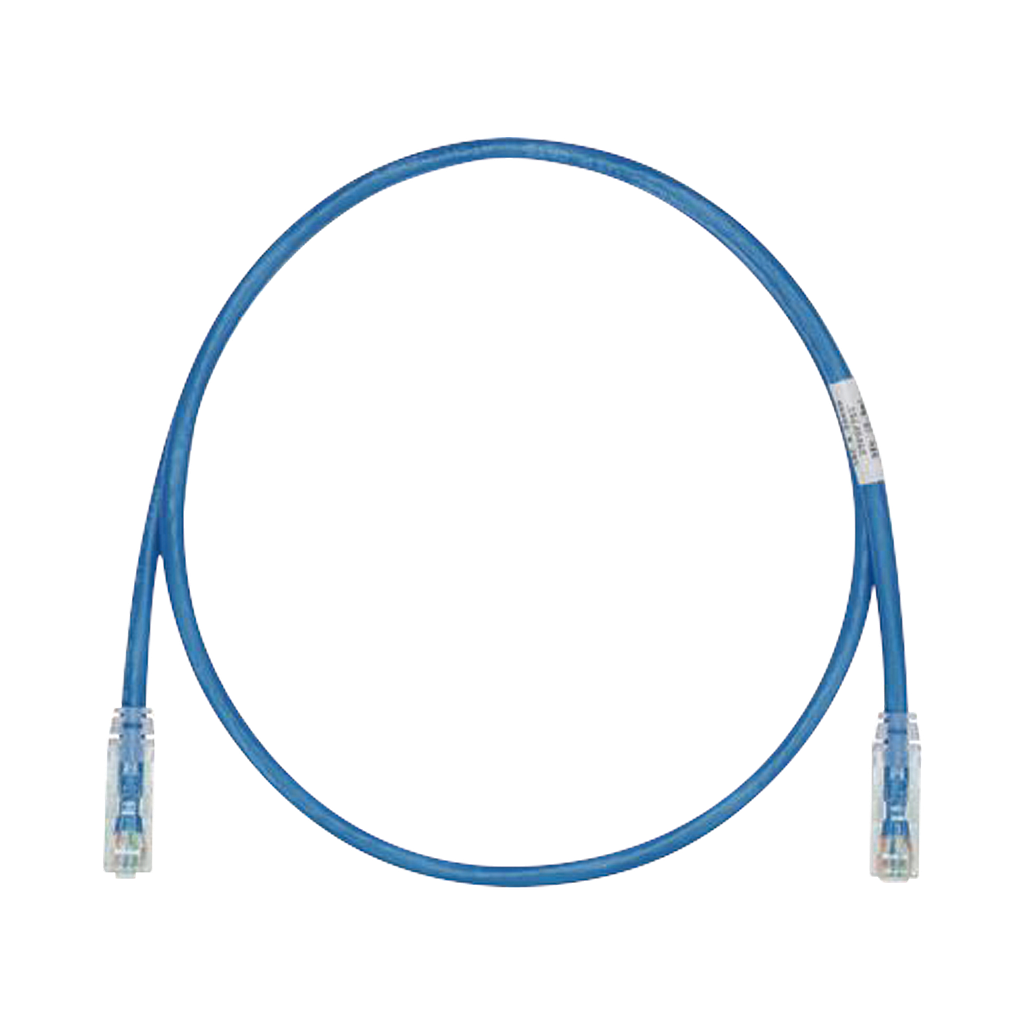 Cable de Parcheo TX6, UTP Cat6, 24 AWG, CM/LSZH, Color Azul, 5ft
