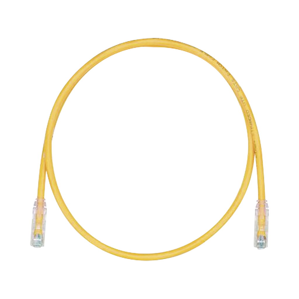 Cable de Parcheo TX6, UTP Cat6, 24 AWG, CM/LSZH, Color Amarillo, 5ft