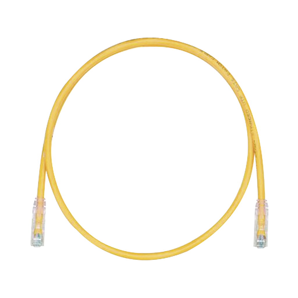 Cable de Parcheo TX6, UTP Cat6, 24 AWG, CM/LSZH, Color Amarillo, 7ft