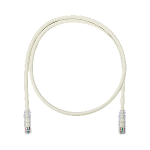 Cable de Parcheo UTP, Cat6A, 24 AWG, CM, Color Blanco, 5ft