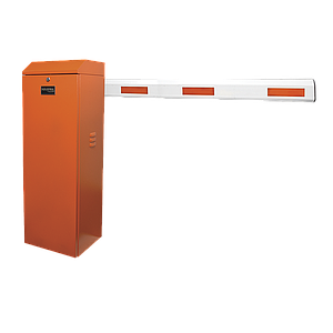 Kit de Barrera Vehicular Derecha Color Naranja y Brazo Ajustable de 3.6 a 5.5 m