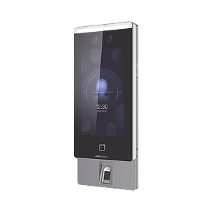 Biométrico Touch de Reconocimiento Facial ULTRA Rápido con función de TV Portero / [Incluye módulo de Huellas] /  Códigos QR / Algoritmo de alta tecnología Deep Learning  / Camara 2 MP compatible con NVRs y DVRs H