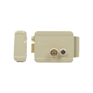 Cerradura Eléctrica / Incluye Llave /Con Botón integrado / Izquierda / Exterior