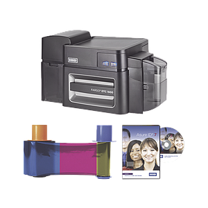 Kit de Impresora Profesional de Una Cara DTC1500/ Borrado información/ Marca de Agua/ Incluye Ribbon y Software