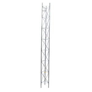 Tramo de Torre Arriostrada de 3m x 30cm, Galvanizado por Inmersión, Hasta 30 m de Elevación. Zonas Húmedas.