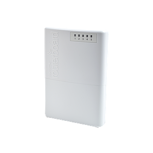 (PowerBox) RouterBoard, 5 Puertos Fast Ethernet con PoE Pasivo, para exterior