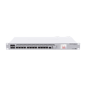 (CCR1036-12G-4S-EM) Cloud Core Router, CPU 36 Núcleos, 12 puertos Gigabit Ethernet, 4 puertos SFP y 8 GB Memoria