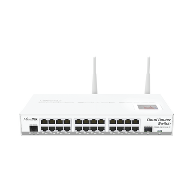 Cloud Router Switch CRS125-24G-1S-2HnD-IN 24 Puertos Gigabit Ethernet, 1 Puerto SFP, 802.11b/g/n, Para escritorio