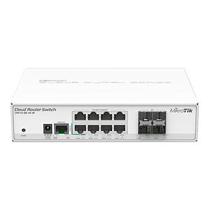 Cloud Switch Router 8 Puertos Gigabit Ethernet y 4 Puertos SFP, throughput 975 kpps