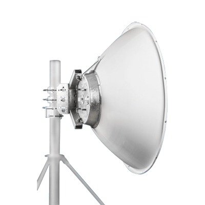 Antena parabólica 4 ft para radio B11, ganacia de  41 dBi, conector guía de onda, 10.1-11.7 GHz, 1.2 m