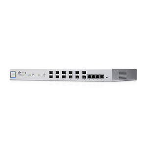 UniFi Switch 16 XG, Capa 2 de 12 puertos SFP+ 10 Gb + 4 puertos 10G Base-T (RJ-45)