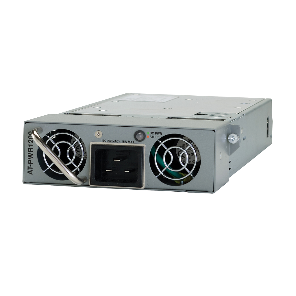 Fuente de alimentación AC Hot Swappable para Switches AT-x93028GPX/52GPX, 1200W