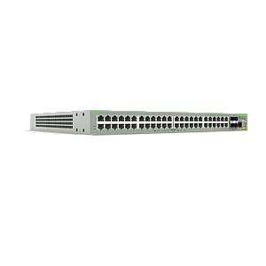 Switch PoE+ Administrable CentreCOM FS980M, Capa 3 de 48 Puertos 10/100Mbps + 4 SFP Gigabit, 375W
