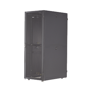 Gabinete Net-Verse para Centros de Datos, 45UR, 600mm de Ancho, 1000mm de Profundidad, Fabricado en Acero, Color Negro