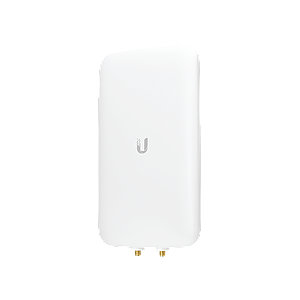 Antena sectorial simétrica UniFi, doble banda con apertura de 90&deg; en 2.4 GHz (10 dBi) y 45&deg; en 5 GHz (15dBi)
