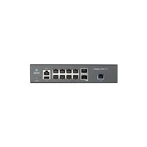 Switch inteligente cnMatrix EX2010 capa 3 de 13 puertos (8 Ethernet Gigabit, 2 SFP, 1 consola, 1 MNGMT, 1 USB) administración desde la Nube